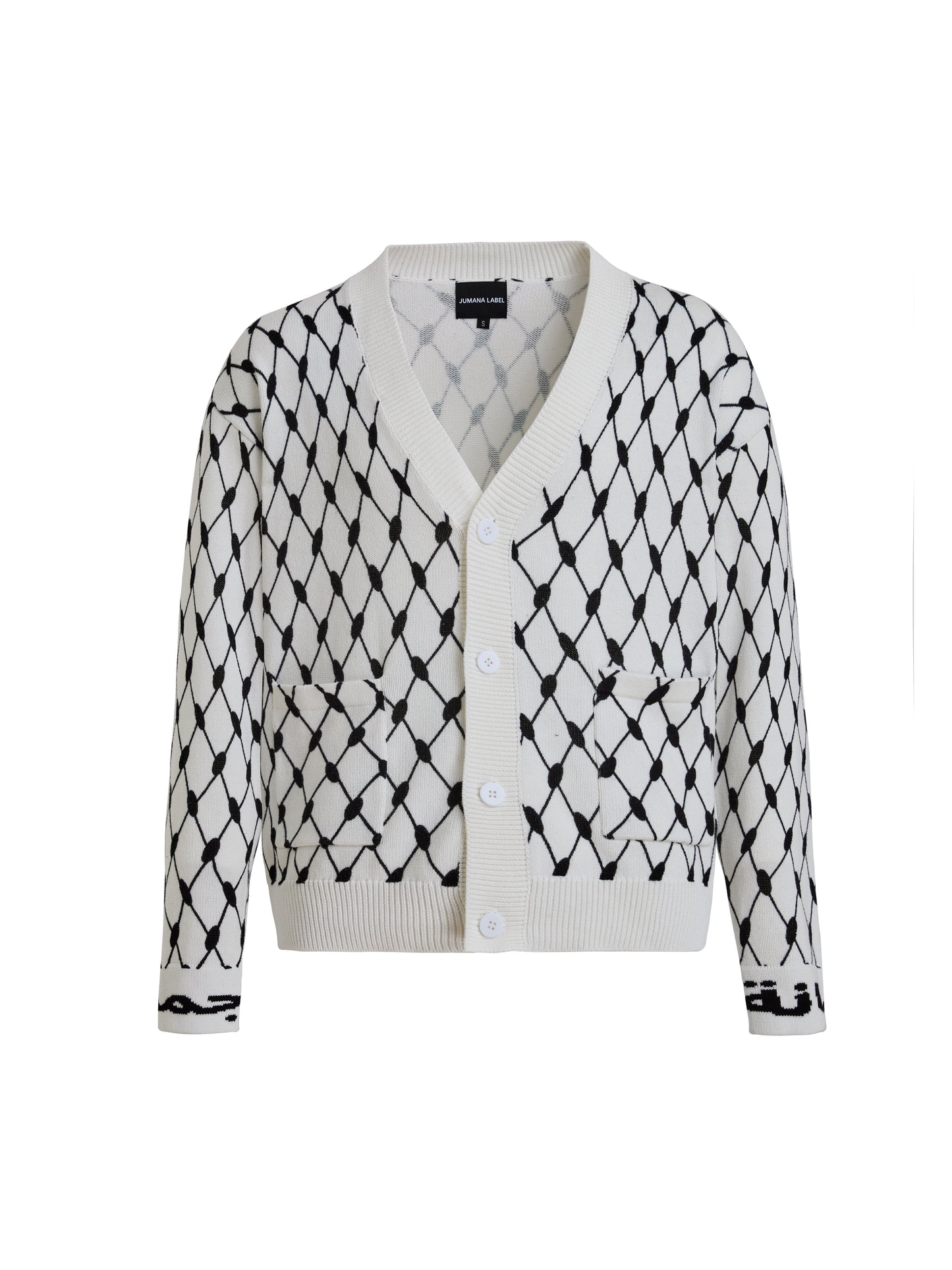 Keffiyeh Cardigan