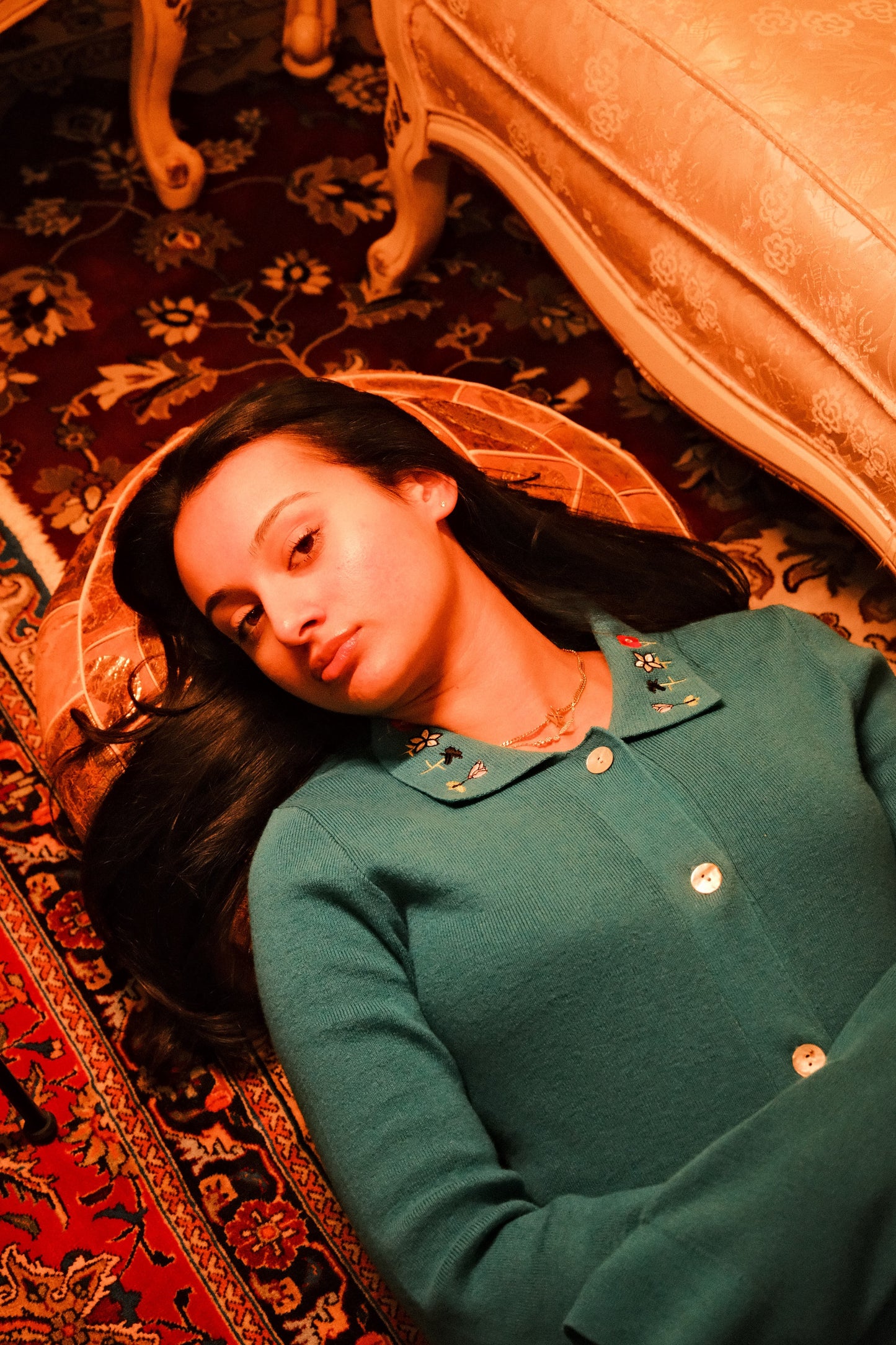 Button Front Knitted Top