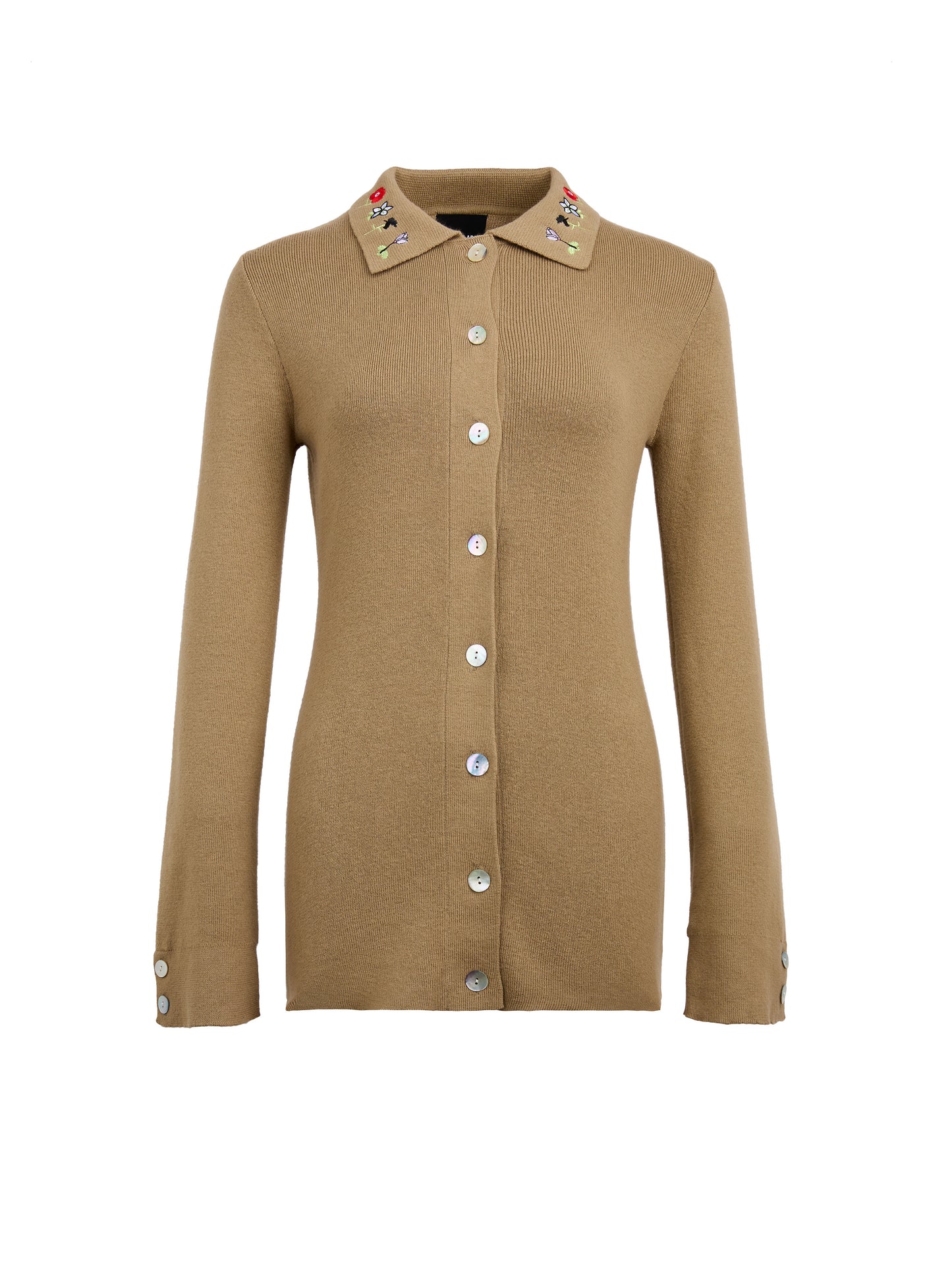 Button Front Knitted Top