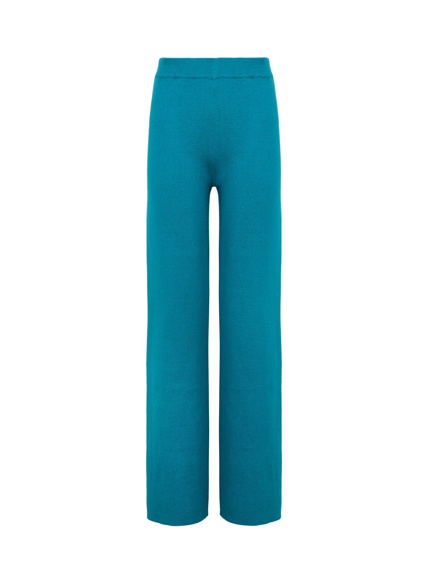 Straight Leg Knitted Trousers