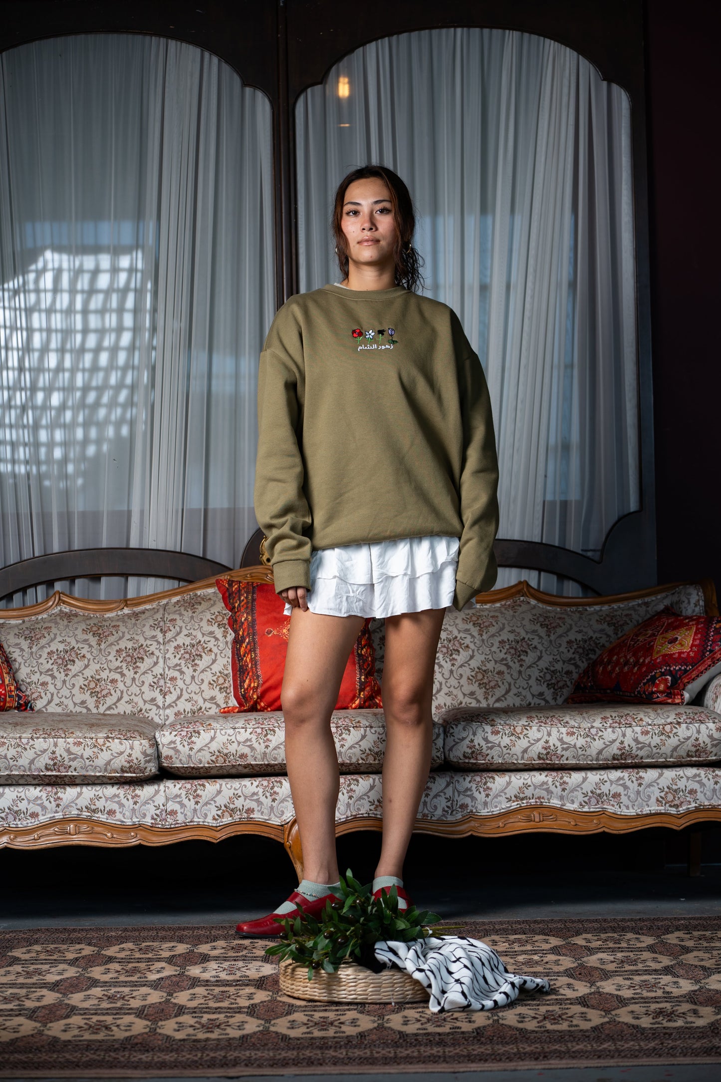 Flowers Of The Levant Crewneck