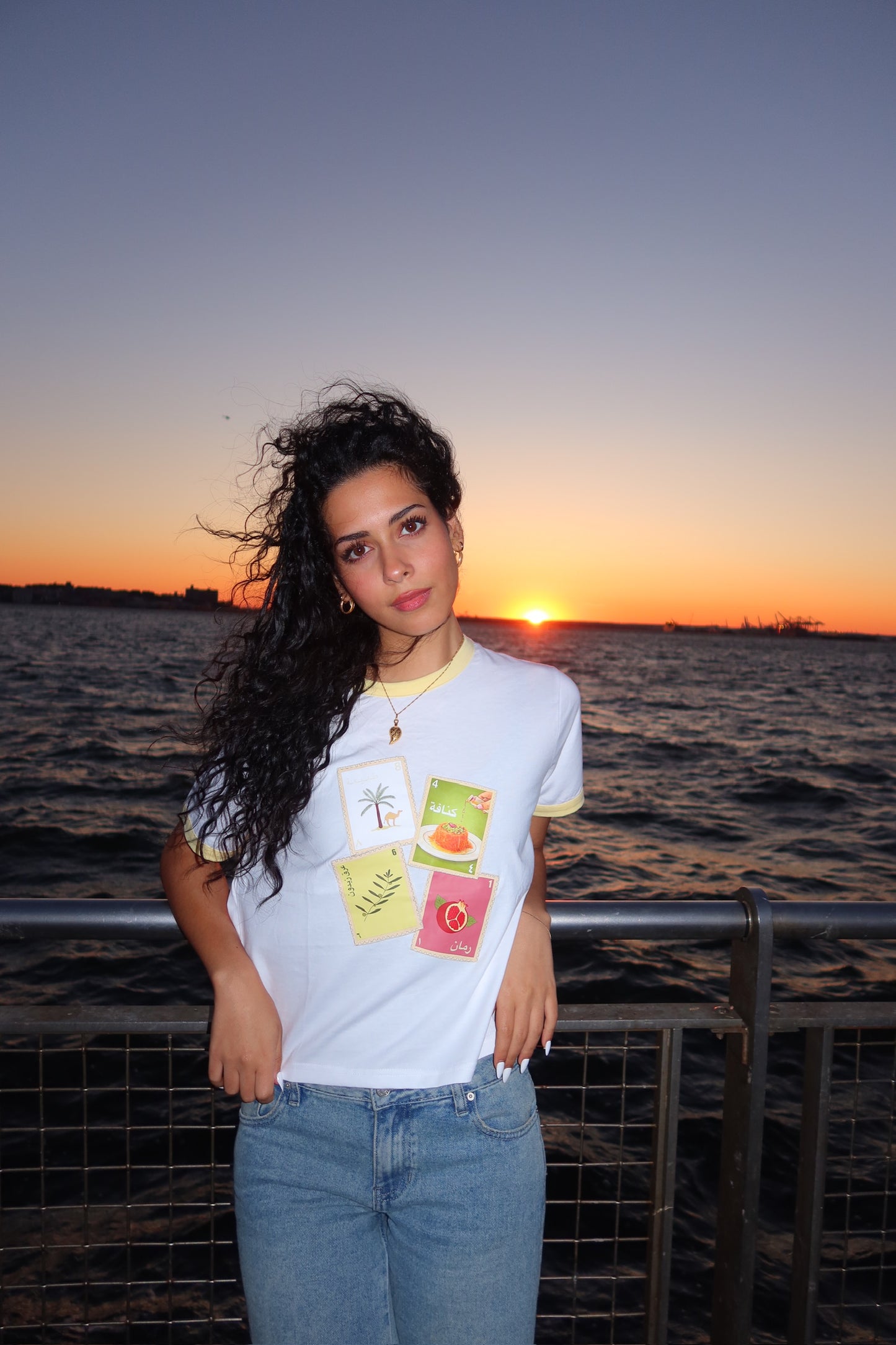 Kanafa Cups Stamp Baby Tee