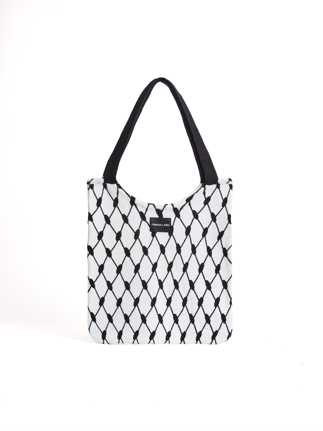 Keffiyeh Knitted Tote Bag