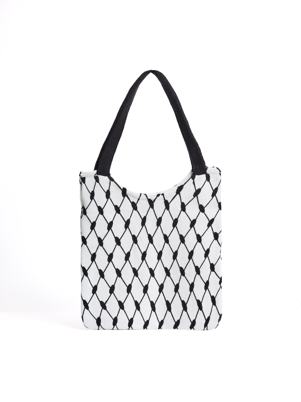 Keffiyeh Knitted Tote Bag