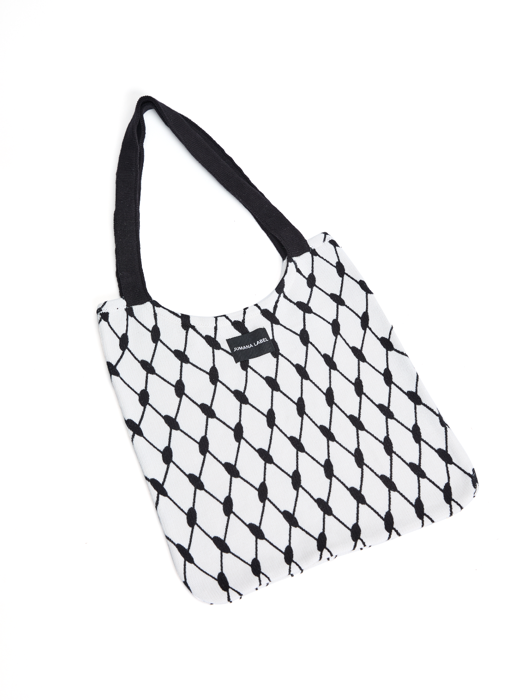 Keffiyeh Knitted Tote Bag