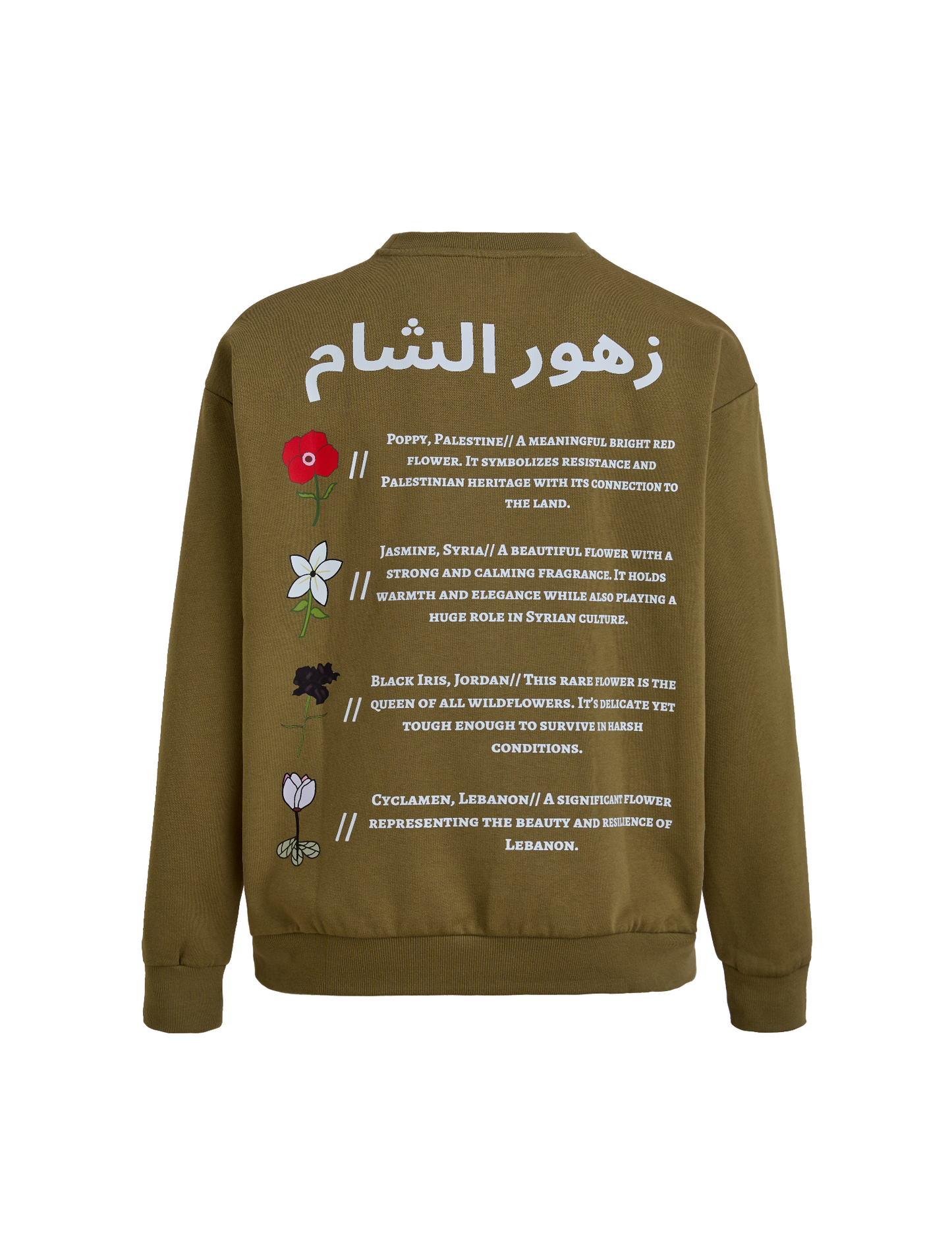 Flowers Of The Levant Crewneck